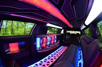 Naperville Limousine Inside