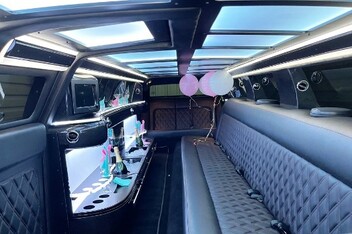 Naperville Limousine Interior