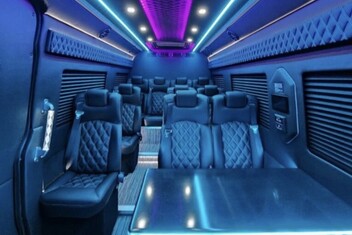 Naperville Sprinter Bus Interior